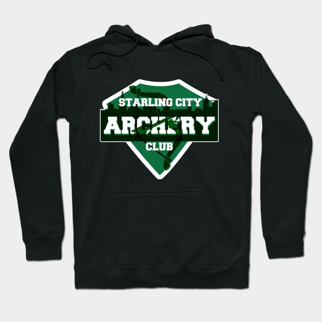 Starling City Archery Club Hoodie by Meta Cortex